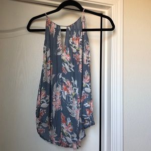LUSH flowy floral top